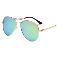 Polit Sunglasses Mens Brand Designer Metal Frame Male Sun glasses Fashion Mirror Coating UV400 2020 Hipster