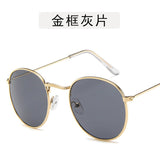 Polit Sunglasses Mens Brand Designer Metal Frame Male Sun glasses Fashion Mirror Coating UV400 2020 Hipster