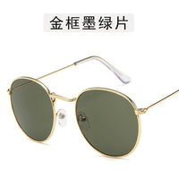 Polit Sunglasses Mens Brand Designer Metal Frame Male Sun glasses Fashion Mirror Coating UV400 2020 Hipster