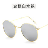 Polit Sunglasses Mens Brand Designer Metal Frame Male Sun glasses Fashion Mirror Coating UV400 2020 Hipster