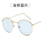 Polit Sunglasses Mens Brand Designer Metal Frame Male Sun glasses Fashion Mirror Coating UV400 2020 Hipster