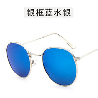 Polit Sunglasses Mens Brand Designer Metal Frame Male Sun glasses Fashion Mirror Coating UV400 2020 Hipster