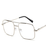 New Oversized Square Sunglasses Women Luxury Brand Designer Frame Transparent Gradient Sun Glasses Female Oculos De Sol Feminino