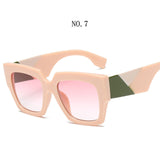 Fashionable Square Oversized Sunglasses Women Men Luxury Brand Designer Sun Glasses Famale Male Retro Eyewear UV400 Shades