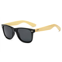 Original Wooden Bamboo Sunglasses Men Women Mirrored UV400 Sun Glasses Real Wood Shades Gold Blue Outdoor Goggles Sunglases Male