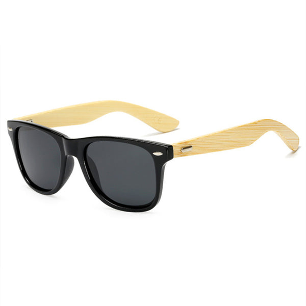 Original Wooden Bamboo Sunglasses Men Women Mirrored UV400 Sun Glasses Real Wood Shades Gold Blue Outdoor Goggles Sunglases Male