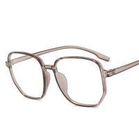 Big Frame Square Anti-blue Light Glasses Frame Oversized Computer Eyewear Frame For Women&amp;Men Square Optical Glasses Eyeglasses