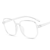 Big Frame Square Anti-blue Light Glasses Frame Oversized Computer Eyewear Frame For Women&amp;Men Square Optical Glasses Eyeglasses