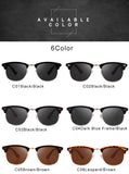 Classic Half Metal Polarized Sunglasses Men Women Brand Designer Semi Rimless Frame Sun Glasses UV400 Gafas Oculos De Sol P3016