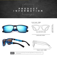 Fashion Wrap Square Frame Retro Decorative Polarized Sunglasses Women Men Versatile Pattern Frame Sunglasses For Adults
