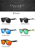 Fashion Wrap Square Frame Retro Decorative Polarized Sunglasses Women Men Versatile Pattern Frame Sunglasses For Adults