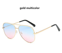 Pilot Aviation Sunglasses Women Shades Retro Classic Gradient Sun Glasses Female Male Luxury Brand Designer Lunette