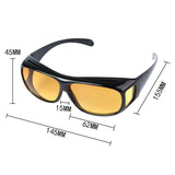 Classic Hd Night Anti-glare &amp; Anti-reflective Goggles Glasses Uv400 Driving Sunglasses Men Goggles Eyewear Sunglass