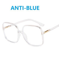 Blue Light Blocking Glasses Women Oversized Eyeglasses Anti Blue Light Computer Glasses Men Safety Eyewear Spectacle