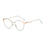 Cat Eye Eyeglass Frame for Women Female Grade Glasses Retro Optic Glasses Frames 2022 Points monturas de lentes mujer