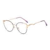 Cat Eye Eyeglass Frame for Women Female Grade Glasses Retro Optic Glasses Frames 2022 Points monturas de lentes mujer