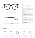 Finished Myopia Glasses Women Men Transparent Eyeglasses Prescription Student Shortsighted Eyeglass -1.0 1.5 2.0 to 6.0