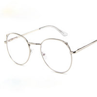 Cat Glasses Frame Fashion Computer Eyeglasses Frame Women Anti-blue Light Transparent Clear Mental Frame