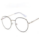 Cat Glasses Frame Fashion Computer Eyeglasses Frame Women Anti-blue Light Transparent Clear Mental Frame