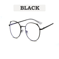 Cat Glasses Frame Fashion Computer Eyeglasses Frame Women Anti-blue Light Transparent Clear Mental Frame