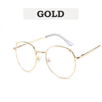 Cat Glasses Frame Fashion Computer Eyeglasses Frame Women Anti-blue Light Transparent Clear Mental Frame