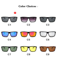 Sunglasses men Classic Square sunglasses Brand Design UV400 protection Shades oculos de sol hombre glasses Driver