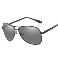 Photochromic Pilot Polarized Sunglasses Men Women Driving Chameleon Discoloration Sun glasses Shades Oculos De Sol