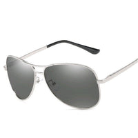 Photochromic Pilot Polarized Sunglasses Men Women Driving Chameleon Discoloration Sun glasses Shades Oculos De Sol
