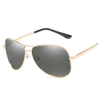 Photochromic Pilot Polarized Sunglasses Men Women Driving Chameleon Discoloration Sun glasses Shades Oculos De Sol