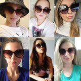 Sunglasses Cat Eye Women Men Sun Glasses Eyewear Eyeglasses Plastic Frame Clear Lens UV400 Shade Fashion Driving New