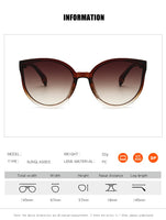 Sunglasses Cat Eye Women Men Sun Glasses Eyewear Eyeglasses Plastic Frame Clear Lens UV400 Shade Fashion Driving New