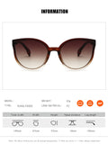 Sunglasses Cat Eye Women Men Sun Glasses Eyewear Eyeglasses Plastic Frame Clear Lens UV400 Shade Fashion Driving New