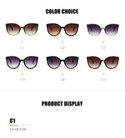 Sunglasses Cat Eye Women Men Sun Glasses Eyewear Eyeglasses Plastic Frame Clear Lens UV400 Shade Fashion Driving New