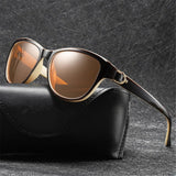 Luxury Brand Design Cat Eye Polarized Sunglasses Men Women Lady Elegant Sun Glasses Female Driving Eyewear Oculos De Sol