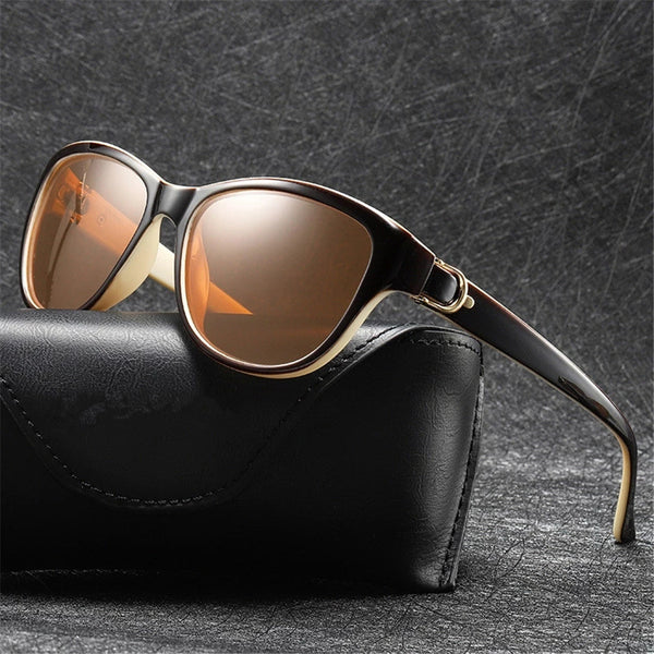 Luxury Brand Design Cat Eye Polarized Sunglasses Men Women Lady Elegant Sun Glasses Female Driving Eyewear Oculos De Sol