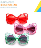 Kids Sunglasses Children Retro Cute Cartoon Bee Pink Sun Glasses Frame Girls Boys Baby Eyeglasses