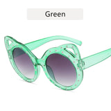 Kids Sunglasses Children Retro Cute Cartoon Bee Pink Sun Glasses Frame Girls Boys Baby Eyeglasses