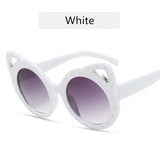 Kids Sunglasses Children Retro Cute Cartoon Bee Pink Sun Glasses Frame Girls Boys Baby Eyeglasses