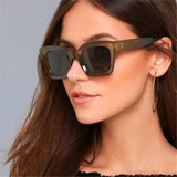 Popular Fashion Cat Eye Women Sunglasses Retro Gradient Eyewear Brand Designer Men Square Sun Glasses UV400 Eyeglasse