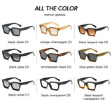 Popular Fashion Cat Eye Women Sunglasses Retro Gradient Eyewear Brand Designer Men Square Sun Glasses UV400 Eyeglasse