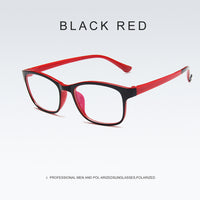 New Fashion Square Glasses Clear Frame Women Spectacle 2021 Myopia Glasses Men Black Red Classic Popularity Eyeglasses Clear