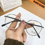 Transparent Computer Glasses Frame Women Men Anti Blue Light square Eyewear Blocking Glasses Optical Spectacle  Clear Eyeglass