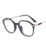 Transparent Computer Glasses Frame Women Men Anti Blue Light Round Eyewear Blocking Glasses Optical Spectacle Eyeglass Retro Len