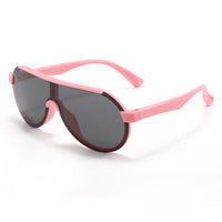 NEW Brand design Polarized Kids Sunglasses Silicone Flexible Safety Children Sun Glasses Fashion Boys Girls Shades Eyewear UV400