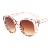 2022 New Cat Eye Sunglasses of Women Fashion Sexy UV400 Sun Glasses Gradient Lens Plastic Female Eyewear oculos de sol feminino