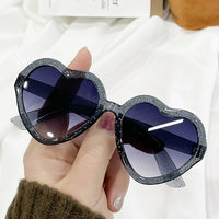 New Children Sunglasses Kids Polarized Sun Glasses LOVE Heart Boys Girls Glasses Baby Flexible Safety Frame Eyewear Oculos De So