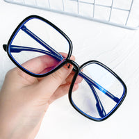 Blue Light Blocking Glasses Frame 2021 Women Oversized Eyeglasses Anti Blue Light Computer Glasses Men Safety Eyewear Spectacle