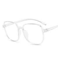 Big Frame Square Anti-blue Light Glasses Frame Oversized Computer Eyewear Frame For Women&amp;Men Square Optical Glasses Eyeglasses