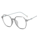 Transparent Computer Glasses Frame Women Men Anti Blue Light Round Eyewear Blocking Glasses Optical Spectacle Eyeglass