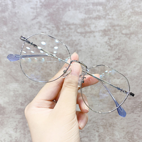 Round Glasses Frame Men Women Vintage Prescription Eyeglasses Frame Myopia Optical SpectacClear Frame Ocules blue light Eyewear